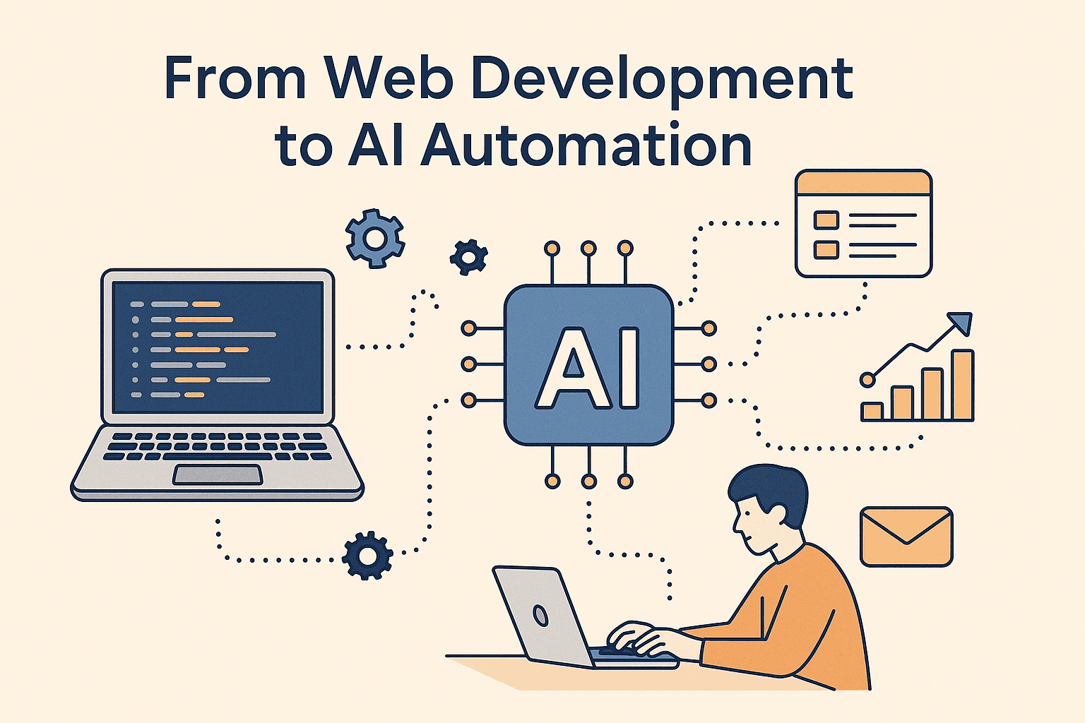 Connecting the Dots from Web Development to AI Automation